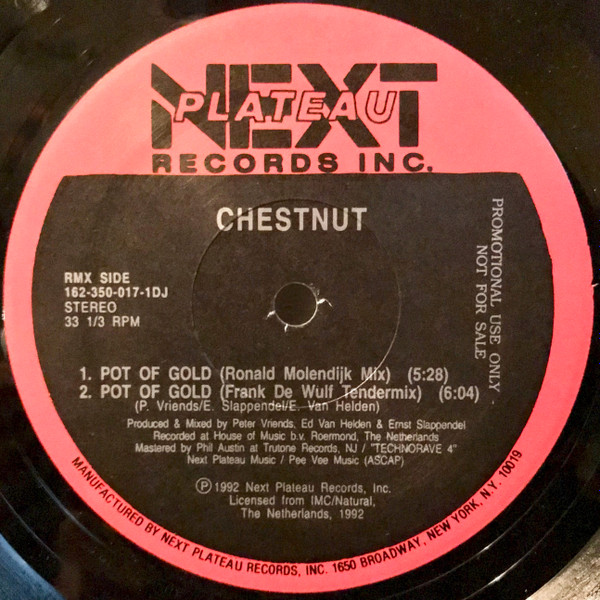 Chestnut - Pot Of Gold | Next Plateau Records Inc. (162-350-017-1DJ) - main Chestnut - Pot Of Gold | Next Plateau Records Inc. (162-350-017-1DJ) - main
