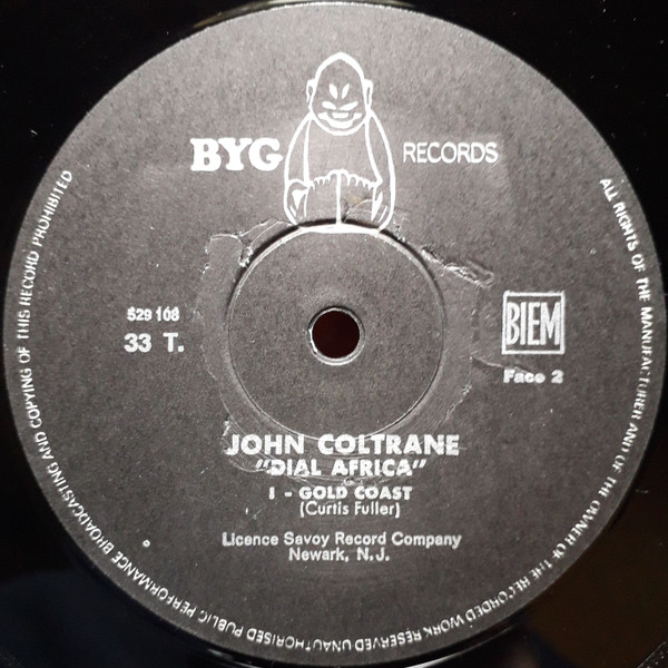 John Coltrane - Dial Africa | BYG Records (BYG 529 108) - 4 John Coltrane - Dial Africa | BYG Records (BYG 529 108) - 4