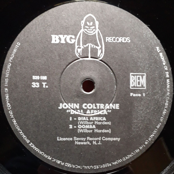 John Coltrane - Dial Africa | BYG Records (BYG 529 108) - 3 John Coltrane - Dial Africa | BYG Records (BYG 529 108) - 3