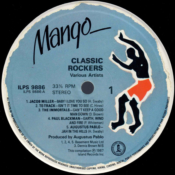 Various - Classic Rockers | Mango (ILPS 9886) - 4