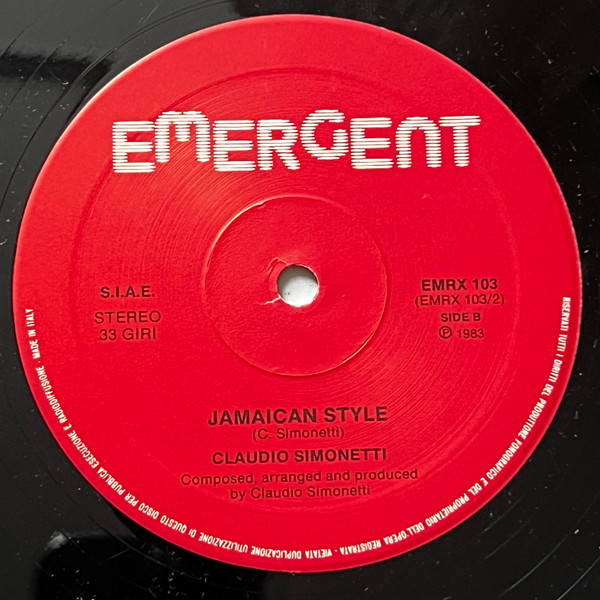 Claudio Simonetti - I Love The Piano | Emergent (EMRX 103) - 4