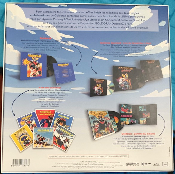 Various - Goldorak: The Box Set (3LP + CD - Boxset) [Vinyl] | Wagram Music (3420856) - 4