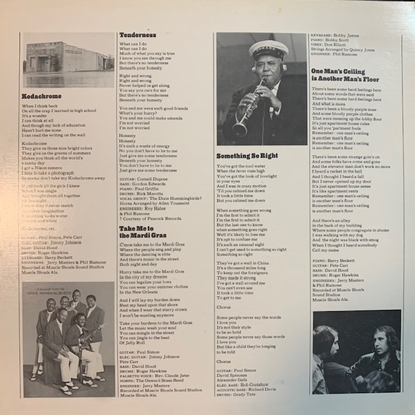 Paul Simon - There Goes Rhymin' Simon [Vinyl] | Columbia (KC 32280) - 2