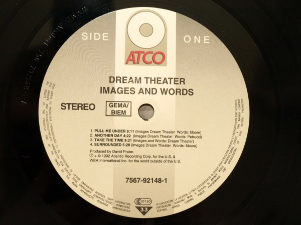Dream Theater - Images And Words | ATCO Records (7567-92148-1) - 3 Dream Theater - Images And Words | ATCO Records (7567-92148-1) - 3
