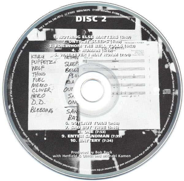 Metallica - S&M | Vertigo (546 797-2) - 3