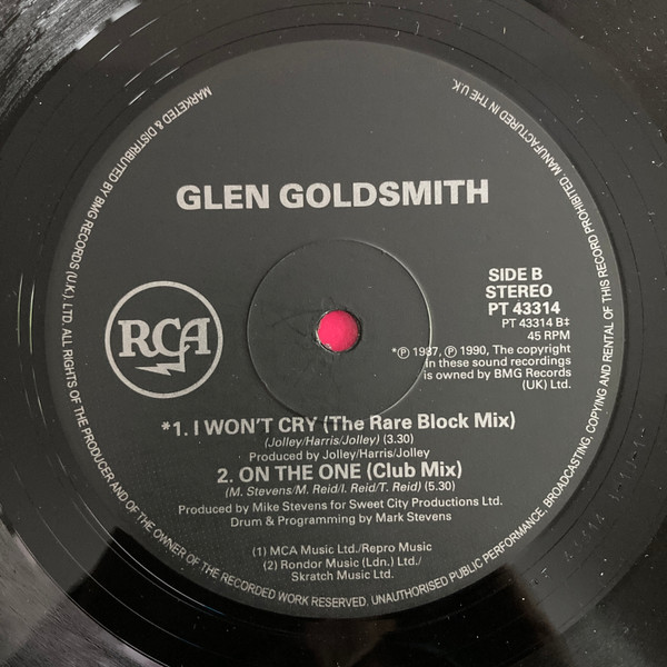 Glen Goldsmith Featuring MC Hammer - You've Got Me Dancin | RCA (PT 43314) - 4 Glen Goldsmith Featuring MC Hammer - You've Got Me Dancin | RCA (PT 43314) - 4