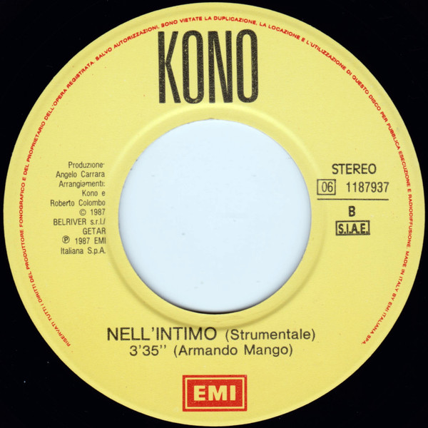 Kono - Nell'Intimo | EMI (06 1187937) - 4