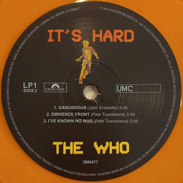 The Who - It's Hard | Polydor (3894476) - 4 The Who - It's Hard | Polydor (3894476) - 4