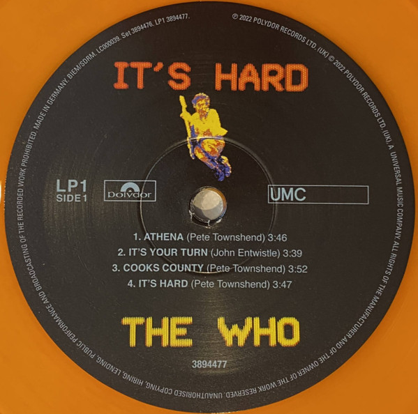 The Who - It's Hard | Polydor (3894476) - 3 The Who - It's Hard | Polydor (3894476) - 3