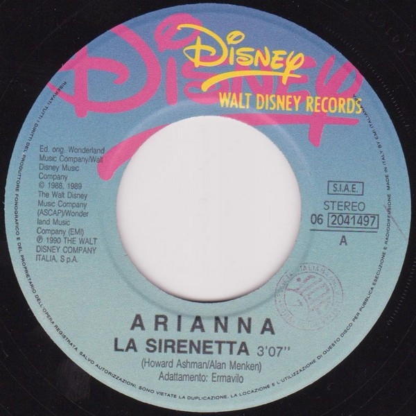 Arianna Martina Bergamaschi - La Sirenetta | Walt Disney Records (06 2041497) - 3