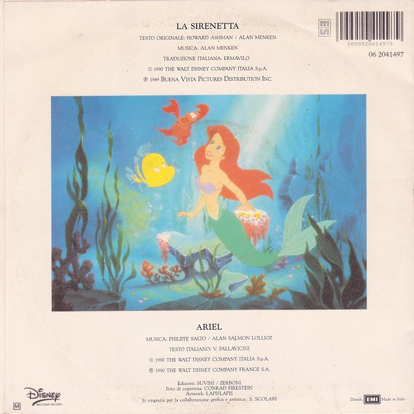 Arianna Martina Bergamaschi - La Sirenetta | Walt Disney Records (06 2041497) - 2
