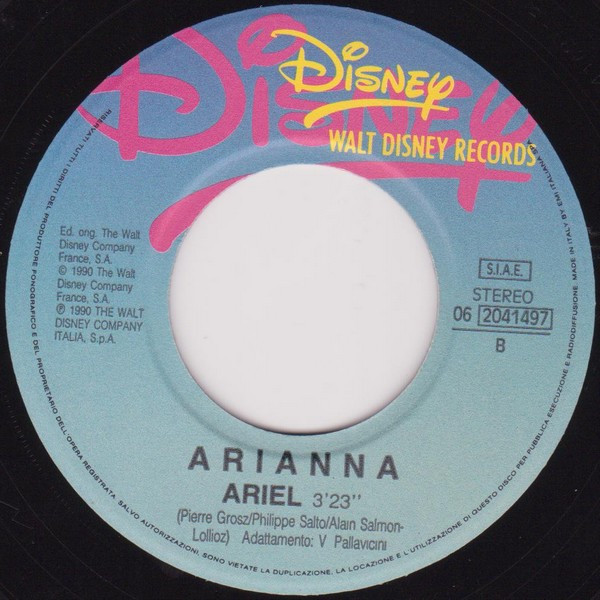 Arianna Martina Bergamaschi - La Sirenetta | Walt Disney Records (06 2041497) - 4
