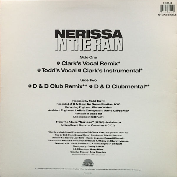 Nerissa - In The Rain | Active Records (0-96044) - 2 Nerissa - In The Rain | Active Records (0-96044) - 2