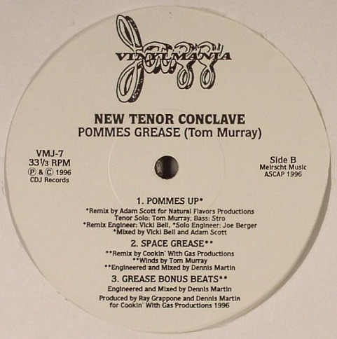 New Tenor Conclave - Pommes Greases | Vinylmania Jazz (VMJ-07) - 2 New Tenor Conclave - Pommes Greases | Vinylmania Jazz (VMJ-07) - 2