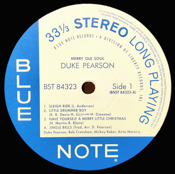 Duke Pearson - Merry Ole Soul | Blue Note (3808954) - 2
