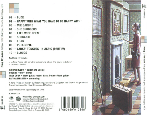 King Crimson - Happy With What You Have To Be Happy With | Sanctuary (SANEP123) - 2 King Crimson - Happy With What You Have To Be Happy With | Sanctuary (SANEP123) - 2