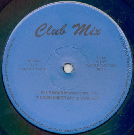 Various - Club Mix | Records Tais Corporation (BA 125) - 2 Various - Club Mix | Records Tais Corporation (BA 125) - 2