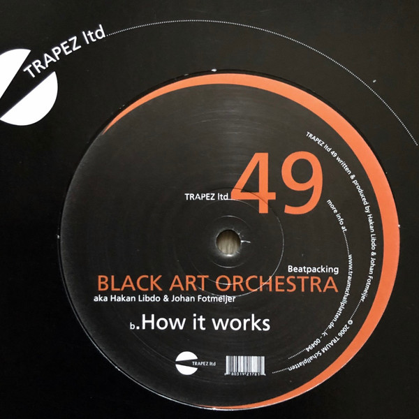 Black Art Orchestra - Beatpacking | Trapez Ltd (Trapez LTD 49) - 2
