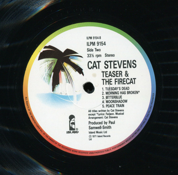 Cat Stevens - Teaser And The Firecat | Island Records (ILPM 9154) - 2
