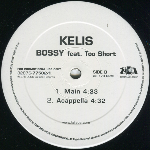 Kelis Feat. Too Short - Bossy | Zomba (82876-77502-1) - 2 Kelis Feat. Too Short - Bossy | Zomba (82876-77502-1) - 2