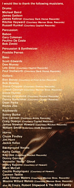 Yvonne Elliman - Night Flight | RSO (RS-1-3031) - 3 Yvonne Elliman - Night Flight | RSO (RS-1-3031) - 3