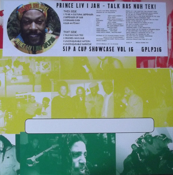 Prince Livijah - Talk Ras Nuh Tek! (Sip A Cup Showcase Vol. 16) | Gussie P Records (GPLP316)