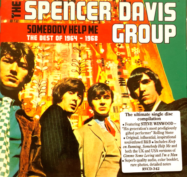 The Spencer Davis Group - Somebody Help Me (The Best Of 1964-1968) CD | Raven Records (RVCD-342)