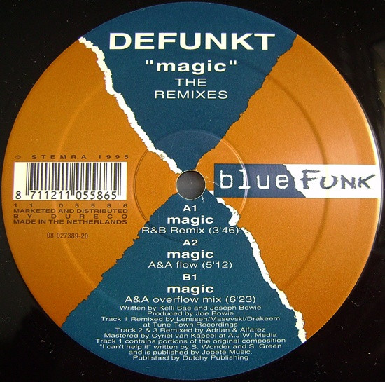 Defunkt - Magic (The Remixes) | Blue Funk (11 05586) - main