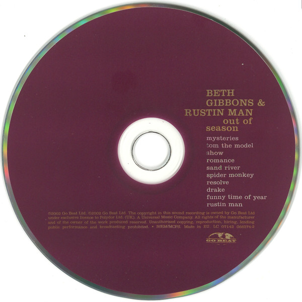Beth Gibbons & Rustin Man - Out Of Season | Go! Beat (066574-2) - 3