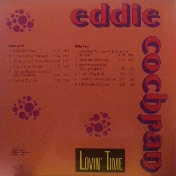 Eddie Cochran - Lovin' Time | World Music (AR 31075) - 2 Eddie Cochran - Lovin' Time | World Music (AR 31075) - 2