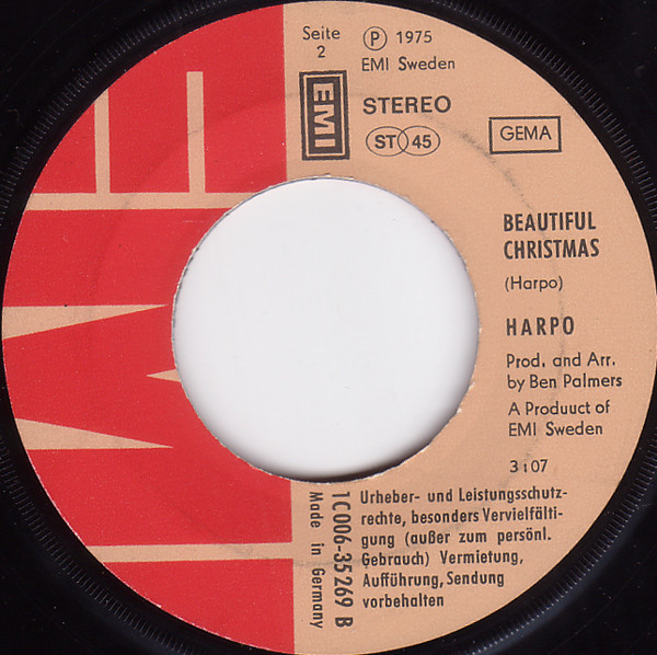 Harpo - Motorcycle Mama | EMI (1C 006-35 269) - 4