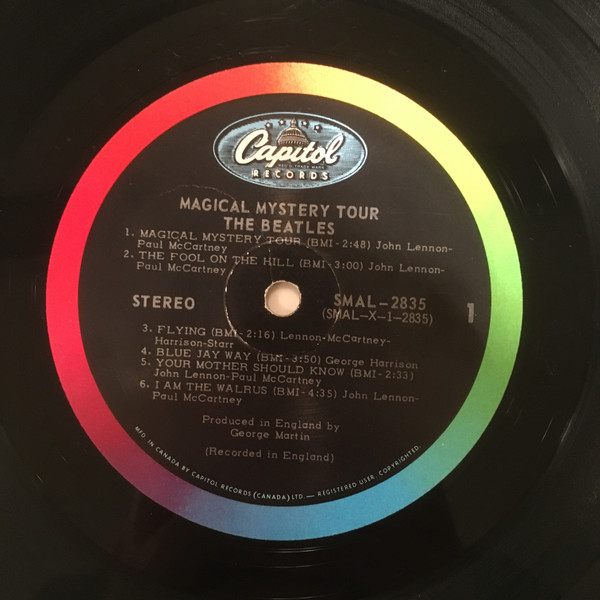 The Beatles - Magical Mystery Tour | Capitol Records (SMAL-2835) - 2