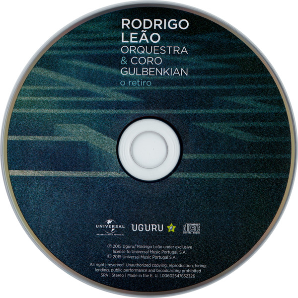 Rodrigo Leão , Gulbenkian Orchestra - O Retiro | Universal Music Portugal (00602547632326) - 3