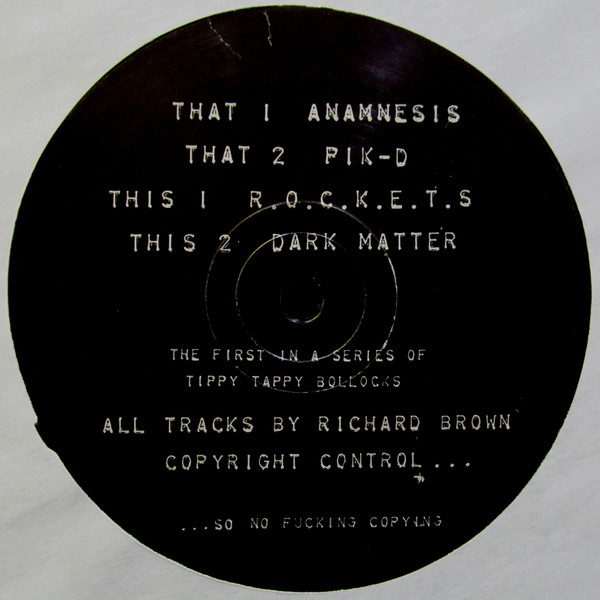 Richard Brown - T.T.B. 001 | Tippy Tappy Bollocks (T.T.B 001) - main Richard Brown - T.T.B. 001 | Tippy Tappy Bollocks (T.T.B 001) - main