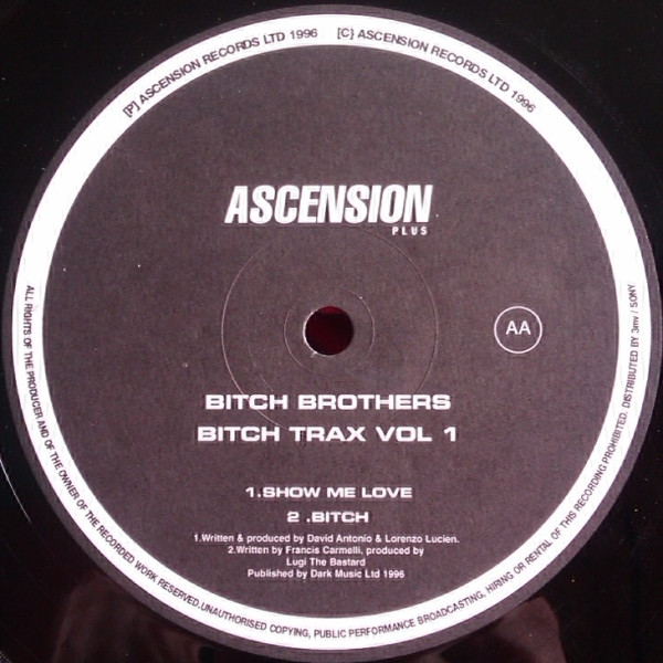 The Bitch Brothers - Bitch Trax Vol. 1 | Ascension Records (ASC UK 21) - 3