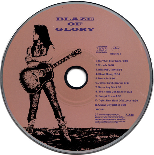 Jon Bon Jovi - Blaze Of Glory | Mercury (846 473-2) - 4 Jon Bon Jovi - Blaze Of Glory | Mercury (846 473-2) - 4