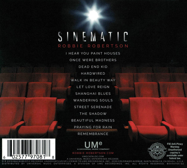 Robbie Robertson - Sinematic | UMe (B0030705-02) - 4