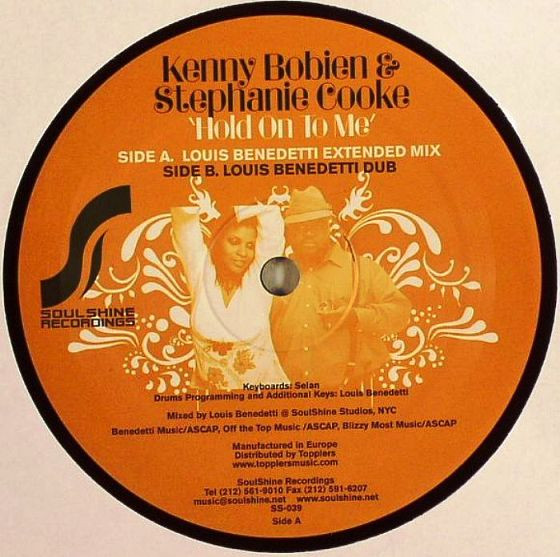 Kenny Bobien & Stephanie Cooke - Hold On To Me | Soulshine Recordings (SS 039)