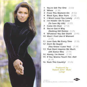 Shania Twain - Come On Over | Mercury (170 081-2) - 4