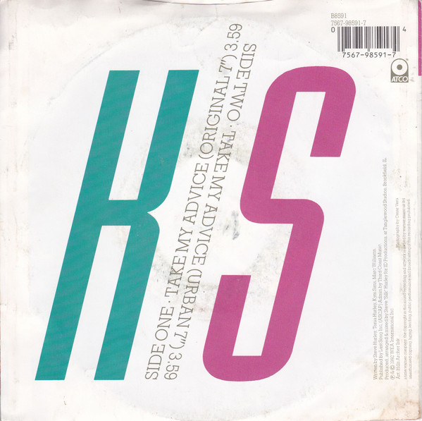 Kym Sims - Take My Advice | ATCO Records (B 8591) - 2
