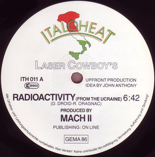Laser-Cowboys - Radioactivity | Italoheat (ITH 011) - 3