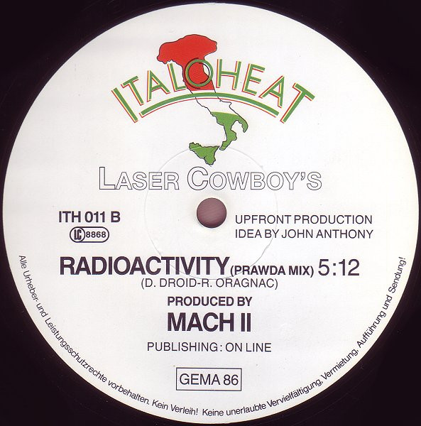 Laser-Cowboys - Radioactivity | Italoheat (ITH 011) - 4