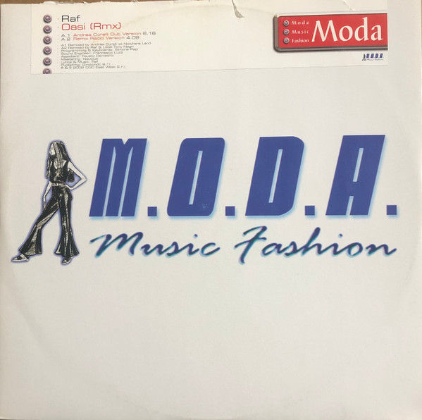 RAF - Oasi (Rmx) | M.O.D.A. - Music Fashion (MD 036) - main
