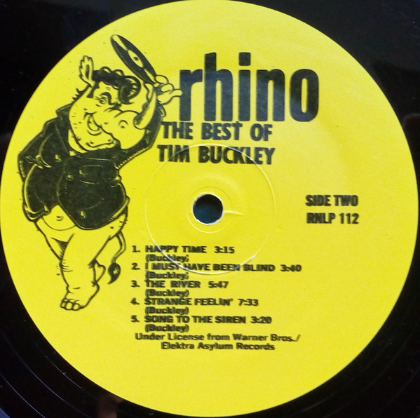 Tim Buckley - Best Of Tim Buckley | Rhino Records (RNLP 112) - 4