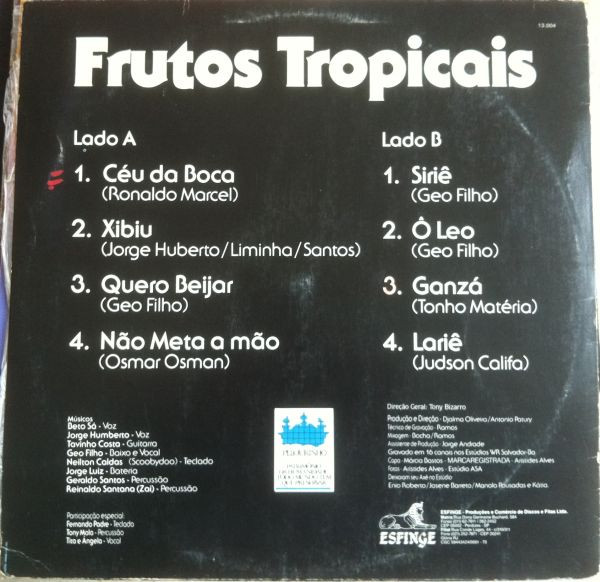 Frutos Tropicais - Frutos Tropicais | Esfinge (13.004) - 2
