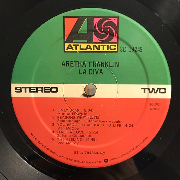 Aretha Franklin - La Diva | Atlantic (SD 19248) - 4 Aretha Franklin - La Diva | Atlantic (SD 19248) - 4