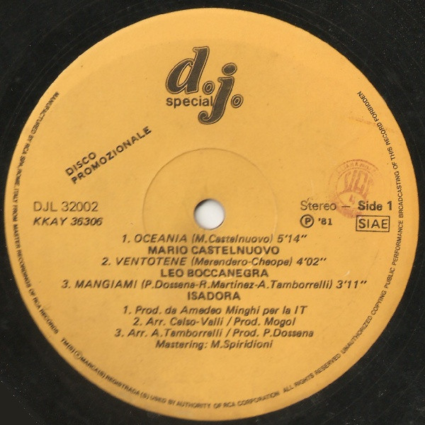 Various - Special For Dee Jays | D.J. Special (DJL 32002) - main Various - Special For Dee Jays | D.J. Special (DJL 32002) - main
