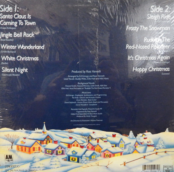 The California Raisins - Christmas With The California Raisins | Priority Records (SP-9508) - 2 The California Raisins - Christmas With The California Raisins | Priority Records (SP-9508) - 2