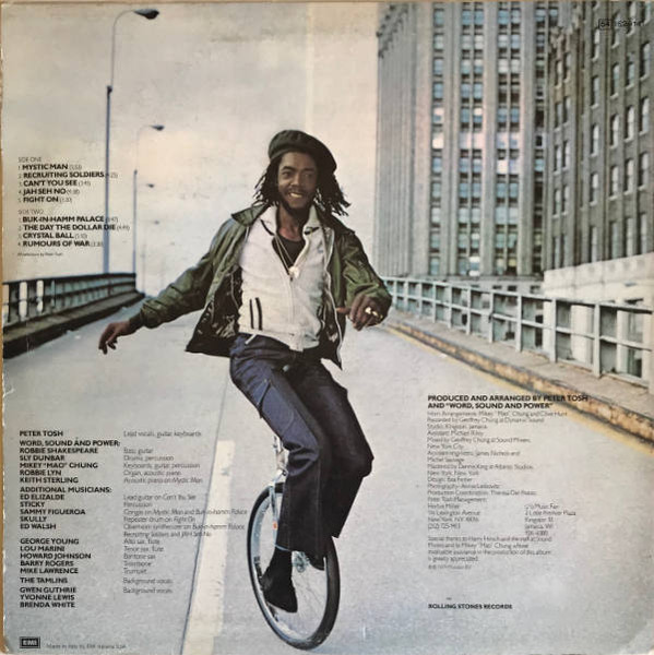 Peter Tosh - Mystic Man | Rolling Stones Records (54 1629141) - 2