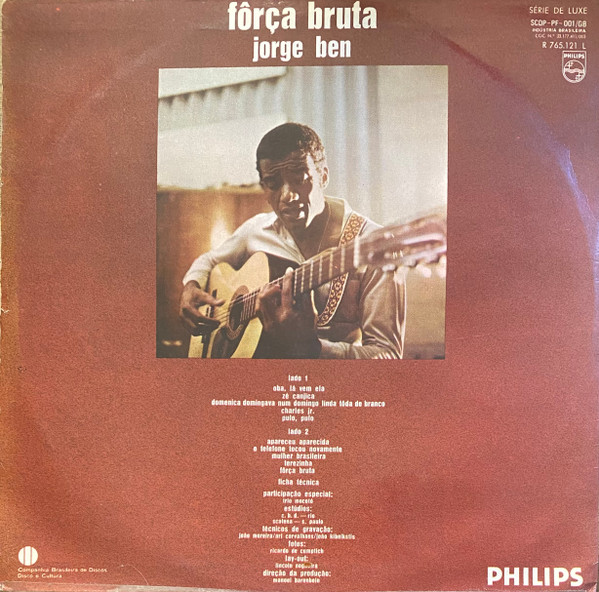 Jorge Ben - Fôrça Bruta | Philips (R 765.121 L) - 2 Jorge Ben - Fôrça Bruta | Philips (R 765.121 L) - 2